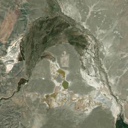 Benton Crossing California map(satellite map)