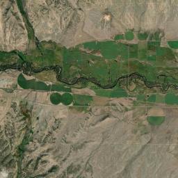 Hanna Colorado Satellite Map