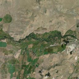 Del Norte Colorado Satellite Map