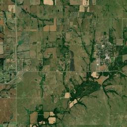 10556 SE Teter Rd Leon KS 67074 Satellite Map