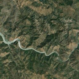 Ragby California map(satellite map)