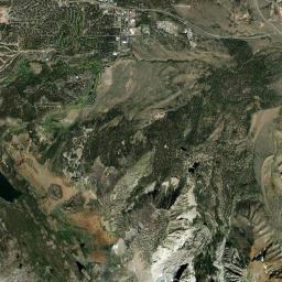 Lake Mary California map(satellite map)