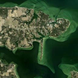 Deltaville Satellite Map