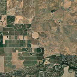 Snelling California map(satellite map)