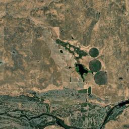 Merced Falls California map(satellite map)
