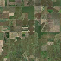 Kiowa County Satellite Map