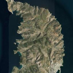 Áno Sýros Satellite Map