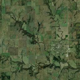 Elk County Satellite Map