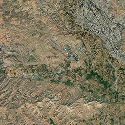 Mianeh Satellite Map