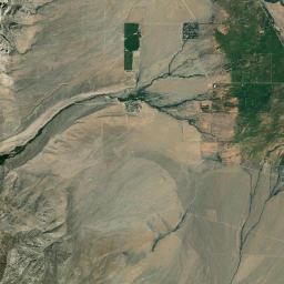 Rovana California map(satellite map)