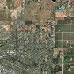 Merced California map(satellite map)