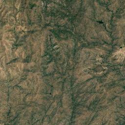 Ben Hur California map(satellite map)