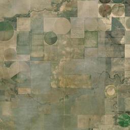 Baca County Satellite Map