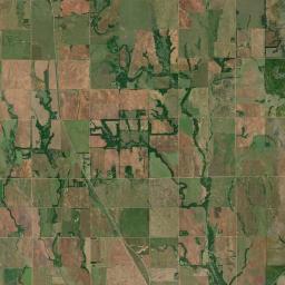 KS-14 Harper KS 67058 America Satellite Map