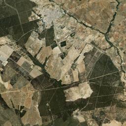 Hinojos Satellite Map