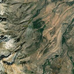 Aspendell California map(satellite map)