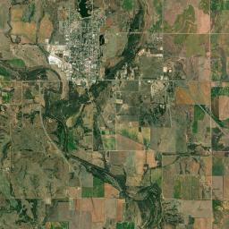 Medicine Lodge Satellite Map