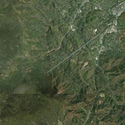 Roanoke County Satellite Map