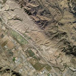South Coyote California map(satellite map)