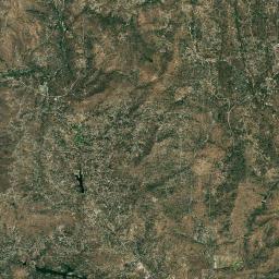 Yosemite Lakes California map(satellite map)