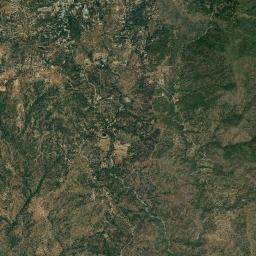 North Fork California map(satellite map)