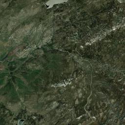 Big Creek California map(satellite map)