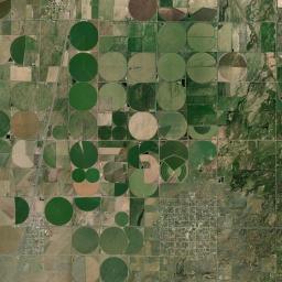 Romeo Colorado Satellite Map