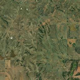 Barber County Satellite Map