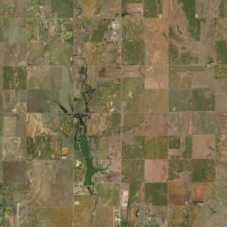 Harper County Satellite Map
