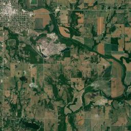Independence Satellite Map