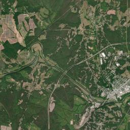 Hurt Satellite Map