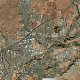 Washington Satellite Map