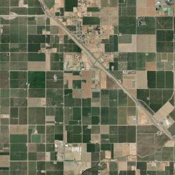 Berenda California map(satellite map)