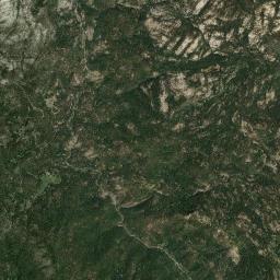 Dinkey Creek California map(satellite map)