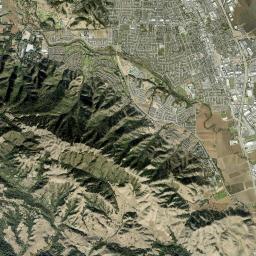 Gilroy California map(satellite map)