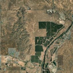 Friant California map(satellite map)