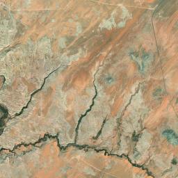 Mexican Water Arizona map(satellite map)