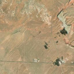 Red Mesa Arizona map(satellite map)