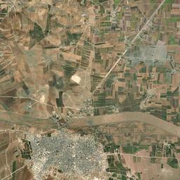 ‘Ayn al ‘Arab Satellite Map