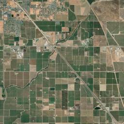 Borden California map(satellite map)