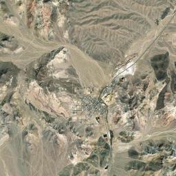 Beatty Satellite Map
