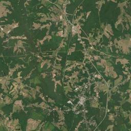 Pittsylvania County Satellite Map