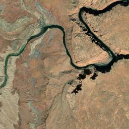 Chair Crossing Arizona map(satellite map)