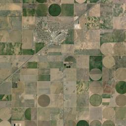 Hooker Satellite Map