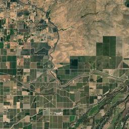Elk California map(satellite map)