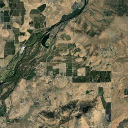 Avocado California map(satellite map)