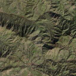 Squaw Valley California map(satellite map)