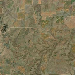 Harper County Satellite Map