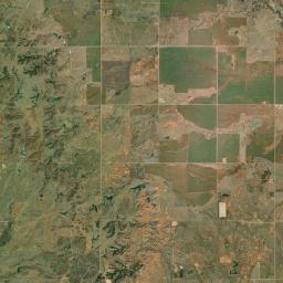 Woods County Satellite Map