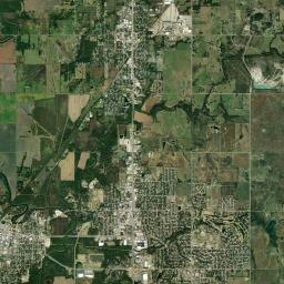 Dewey Satellite Map
